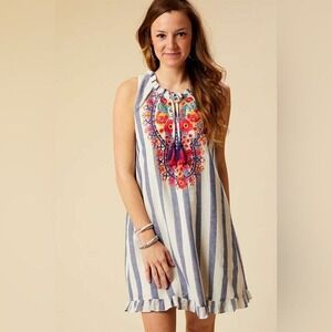 Altar'd State - Cailey Jo Dress- Size‎ Small - 100% Cotton